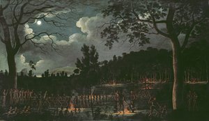 Corroboree a Newcastle, c.1818